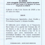 EL SEÑOR DON JOAQUIN ANTONIO JESUS DUARTE